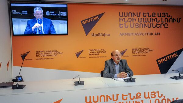 Пресс-конференция Сергея Маркедонова - Sputnik Армения