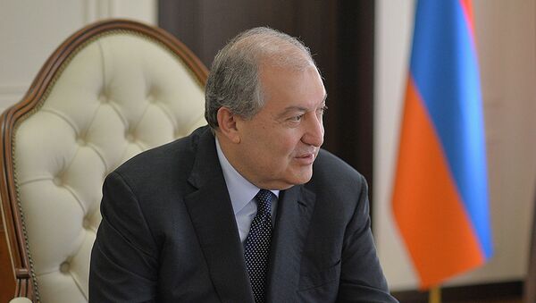 Президент Армении Армен Саркисян - Sputnik Армения
