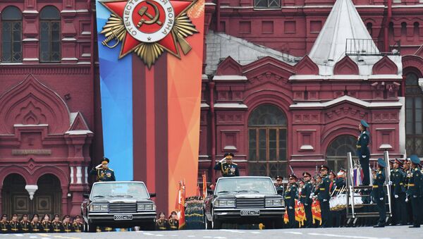 Генеральная репетиция парада Победы на Красной площади (6 мая 2018). Москва - Sputnik Армения