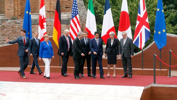 Встреча глав стран Большой Семерки  (26 мая 2017). Сицилия, Италия - Sputnik Արմենիա