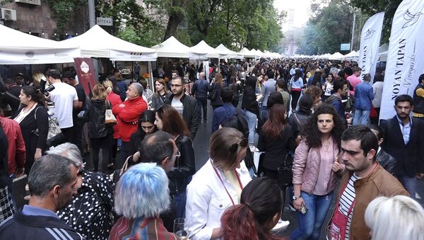 Երևանում գինու օրեր են նշում - Sputnik Արմենիա