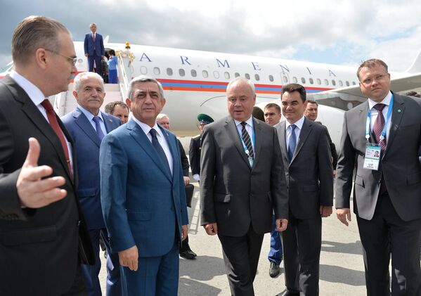 Հայաստանի նախագահի աշխատանքային այցը Ռուսաստան Հայաստանի նախագահի աշխատանքային այցը Ռուսաստան - Sputnik Արմենիա