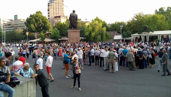 митинг на площади Свободы в Ереване - Sputnik Армения