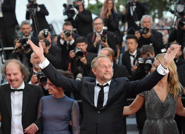 Актер Бенуа Пульворд на красной дорожке 71-го Каннского кинофестиваля (13 мая 2018). Канны, Франция - Sputnik Армения
