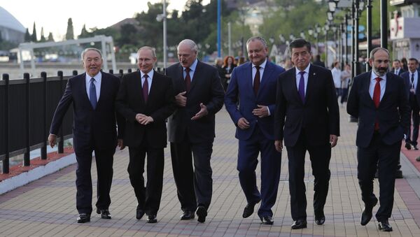 Заседание Высшего Евразийского экономического совета (14 мая 2018). Сочи - Sputnik Армения