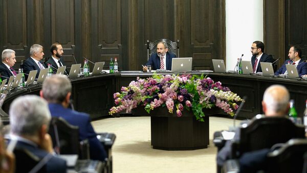 Внеочередное заседание правительства Армении (22 мая 2018). Еревaн - Sputnik Армения