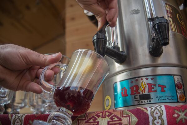 Ярмарка-дегустация вина в центре Ереване - Sputnik Армения