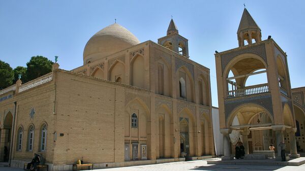 Главный храм армянской церкви в Иране, собор Св.Христа Всеспасителя, Исфахан - Sputnik Արմենիա
