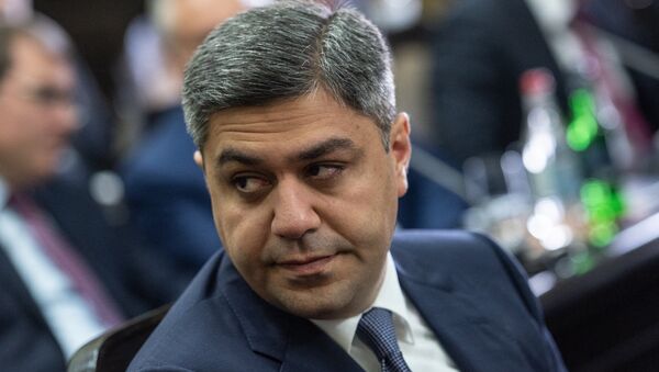 Директор СНБ Армении Артур Ванецян на заседании правительства (1 июня 2018). Еревaн - Sputnik Արմենիա