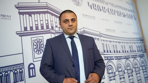 Губернатор Ширакской области Карен Саруханян - Sputnik Армения
