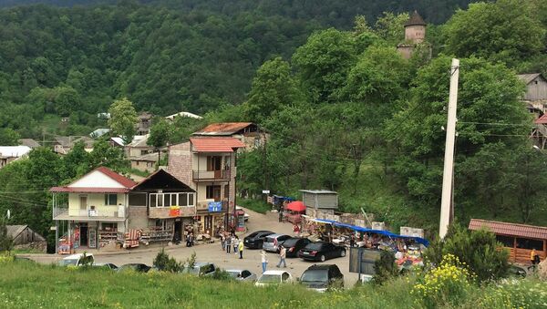 Село Гош, расположенное неподалеку от монастыря Гошаванк - Sputnik Армения