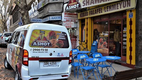 Ресторан быстрого питания Шаурма Ашота в Уругвае - Sputnik Армения