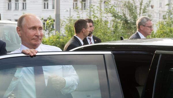 Рабочий визит президента РФ В. Путина в Австрию - Sputnik Армения