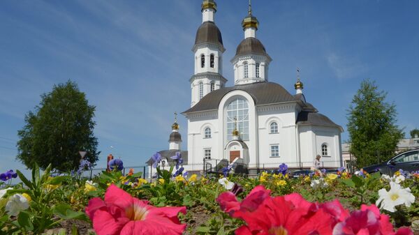 Храм в честь Успения Божией Матери города Архангельска. - Sputnik Армения