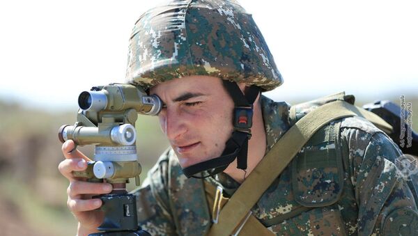 Военные учения армянской армии - Sputnik Արմենիա