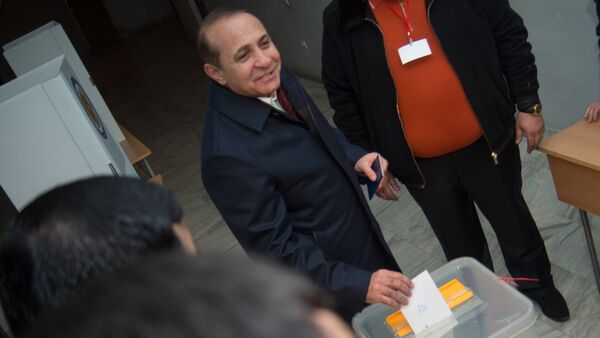 Голосование Премьер-министра Армении Овика Абраамяна - Sputnik Արմենիա