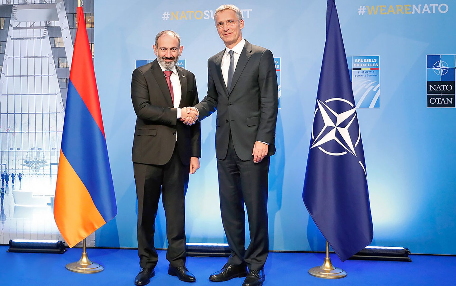 Пашинян объяснил, почему Армения сотрудничает с НАТО, но не стремится в нее  вступить