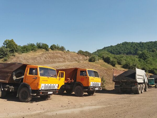 Процесс реконструкции автодороги Воскепар - Ноемберян Процесс реконструкции автодороги Воскепар - Ноемберян - Sputnik Армения