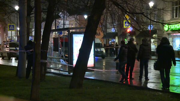СПУТНИК_Кадры с места взрыва на автобусной остановке в центре Москвы - Sputnik Армения