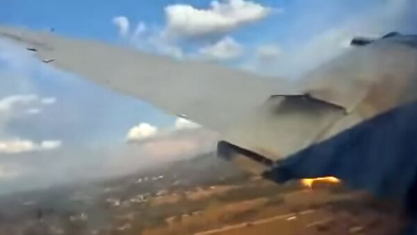 Видео падающего самолета изнутри - Sputnik Արմենիա