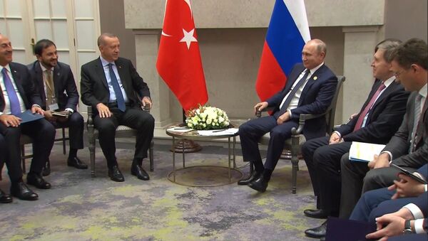 Путин пошутил, что сходит с Эрдоганом в ресторан - Sputnik Армения