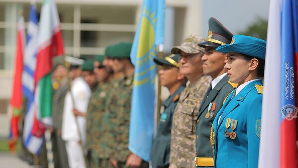 Международный конкурс военно-профессионального мастерства Воин содружества (28 июля 2018). Еревaн - Sputnik Արմենիա