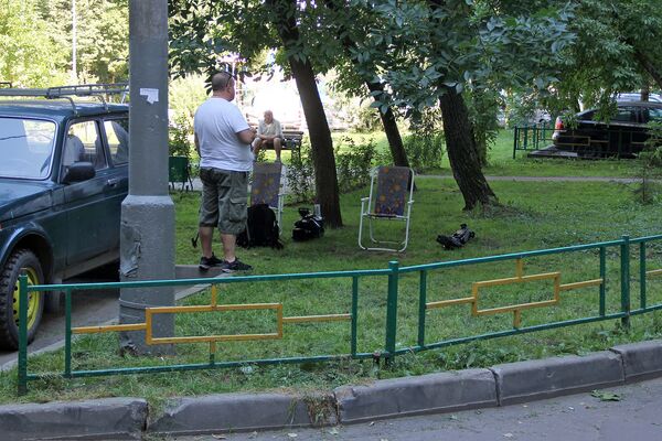 Двор на Алтуфьевском шоссе, где жила семья Хачатурян Двор на Алтуфьевском шоссе, где жила семья Хачатурян - Sputnik Արմենիա