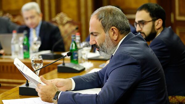 Премьер-министр Армении Никол Пашинян созвал совещание по экстренным вопросам оросительной системы (6 августа 2018). Еревaн - Sputnik Արմենիա