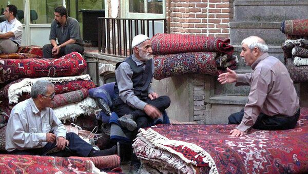 Базар ковров в Тегеране, Иран - Sputnik Армения