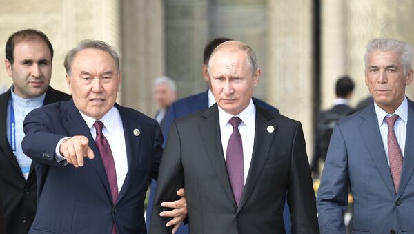 Президент РФ В. Путин принял участие в V Каспийском саммите в Актау - Sputnik Армения
