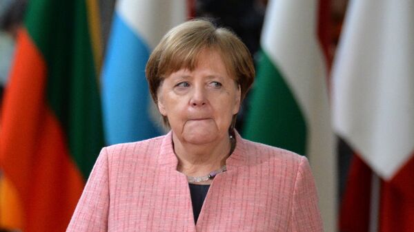Канцлер Германии Ангела Меркель на саммите ЕС (22 марта 2018). Брюссель - Sputnik Արմենիա