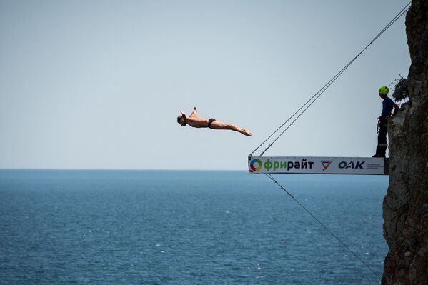 Freerate Cliff Diving World Cup քլիֆ դայվինգի մրցումներ - Sputnik Արմենիա