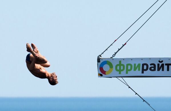Freerate Cliff Diving World Cup քլիֆ դայվինգի մրցումներ - Sputnik Արմենիա