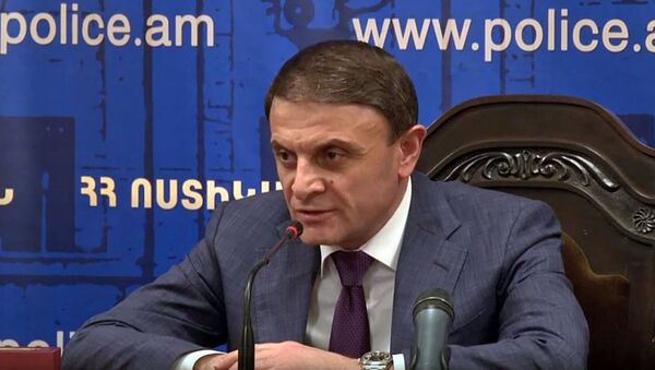 Начальник полиции Армении Валерий Осипян во время коллегиального совещания (20 августа 2018). Еревaн - Sputnik Армения
