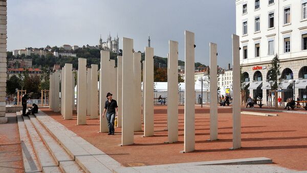 Памятник жертвам Геноцида армян в Лионе - Sputnik Արմենիա