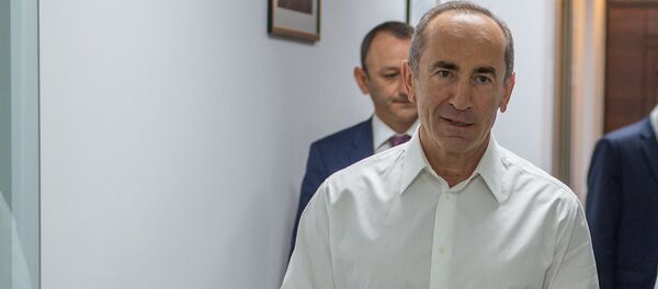 Второй президент Республики Армения Роберт Кочарян в гостях у Sputnik Армения - Sputnik Արմենիա