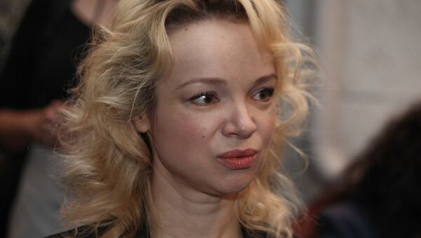 Виталина Цымбалюк-Романовская на открытии малой сцены московского драматического театра под управлением Джигарханяна (7 сентября 2016). Москвa - Sputnik Армения