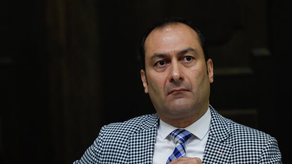 Министр юстиции Артак Зейналян на заседании правительства Армении (6 сентября 2018). Еревaн - Sputnik Արմենիա