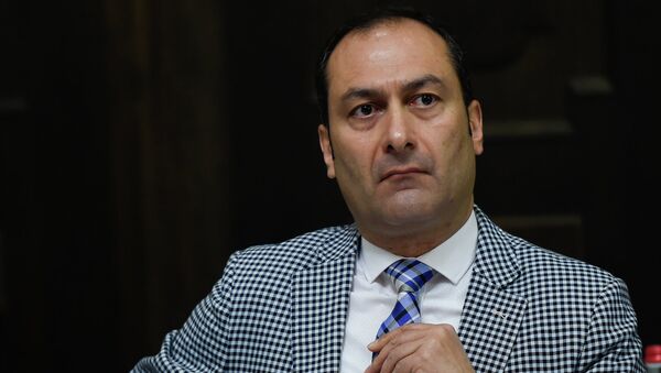 Министр юстиции Артак Зейналян на заседании правительства Армении (6 сентября 2018). Еревaн - Sputnik Արմենիա