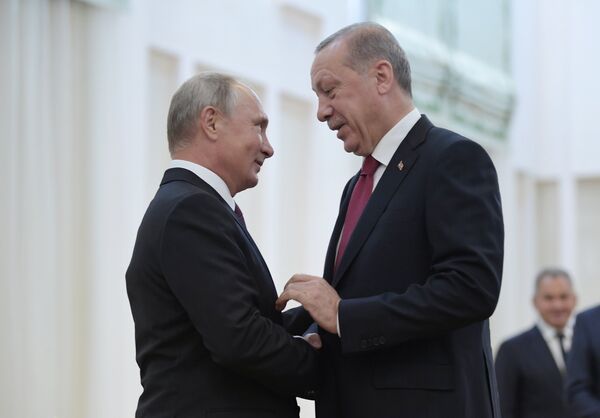 Путин побил козырь Эрдогана, но турецкая хитрость все же грозит Сирии новым очагом войны Путин побил козырь Эрдогана, но турецкая хитрость все же грозит Сирии новым очагом войны - Sputnik Армения