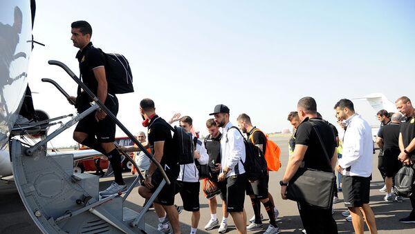 Сборная Армении по футболу вылетает в Македонию - Sputnik Армения
