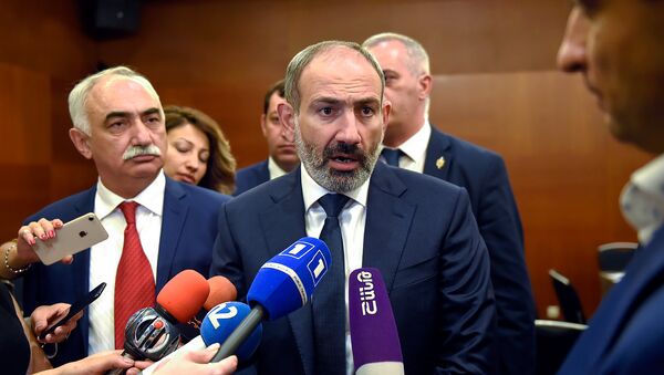 Премьер-министр Армении Никол Пашинян ответил на вопросы журналистов (8 сентября 2018). Москвa - Sputnik Армения