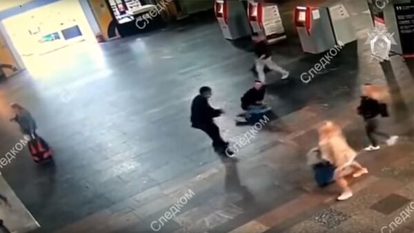 Покушение на убийство двух человек на Курском вокзале в Москве - Sputnik Армения