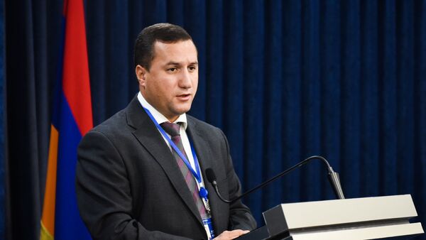 Брифинг пресс секретаря МИД Тиграна Балаяна - Sputnik Армения