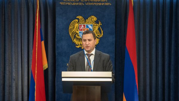 Брифинг пресс секретаря МИД Тиграна Балаяна - Sputnik Արմենիա