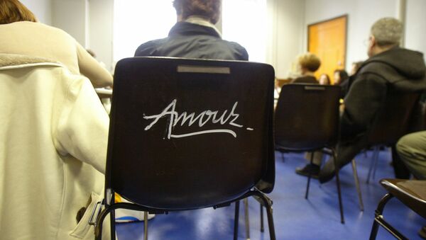 Еженедельное групповое совещание, организованном Ассоциацией Анонимные Алкоголики (23 января 2004). Париж - Sputnik Արմենիա