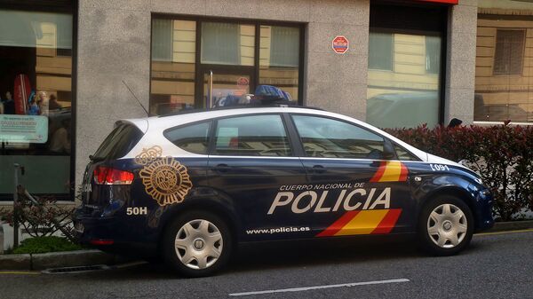 Полицейский автомобиль в Испании - Sputnik Արմենիա