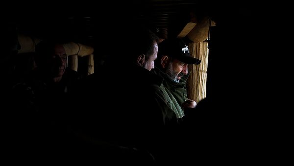 Рабочий визит премьер-министра Армении Никола Пашиняна в Карабах (18 сентября 2018). - Sputnik Արմենիա