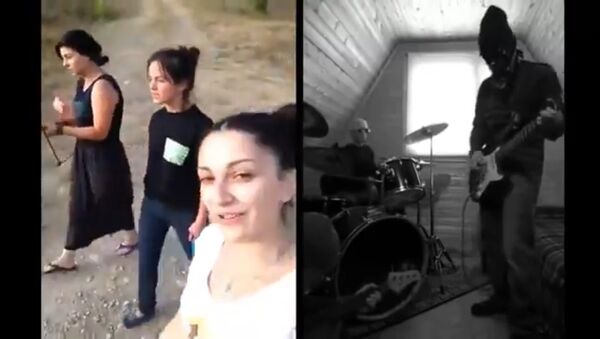 Три грузинские девушки спели песню, а парни из Норвегии поддержали и создали кавер - Sputnik Армения