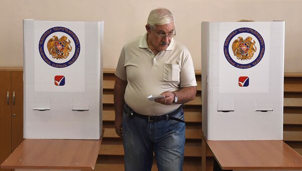 Выборы совета старейшин Еревана (23 сентября 2018). Еревaн - Sputnik Армения